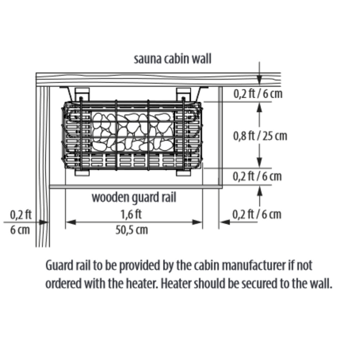 EOS Gracil Electric Sauna Heater