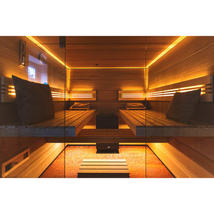 EOS Mythos S35 Freestanding Electric Sauna Heater - Black