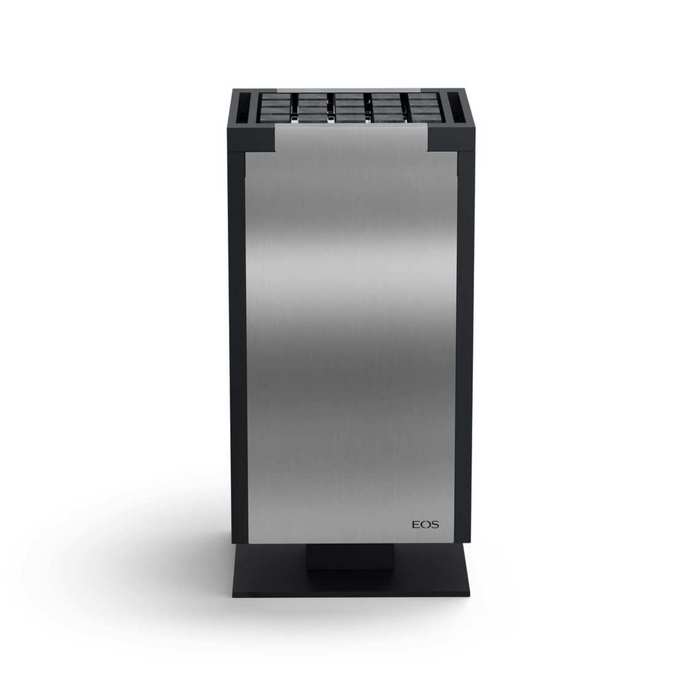 EOS Mythos S35 Freestanding Electric Sauna Heater - Stainless Steel