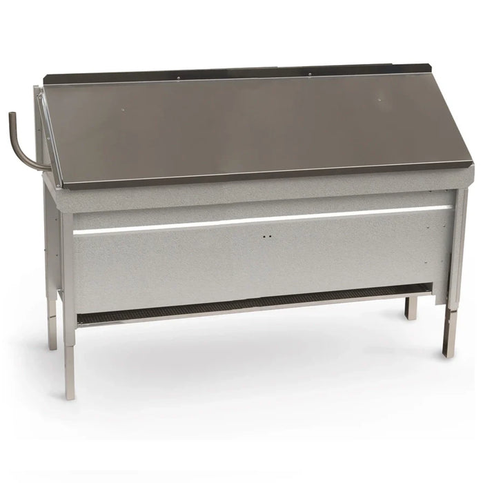EOS Invisio Midi Concealed Under-Bench Electric Sauna Heater-Stainless Steel