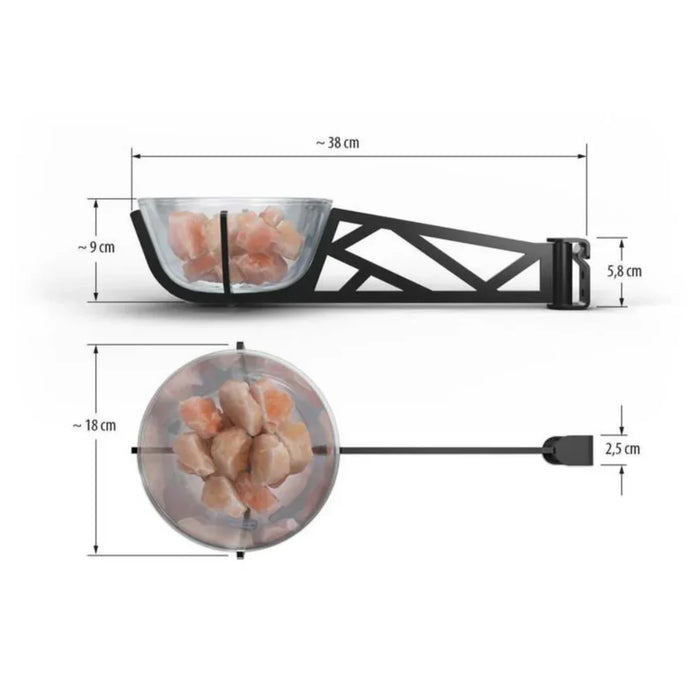 EOS Scent Trophy W Wall-Mounted Sauna Aroma Oil Reservoir