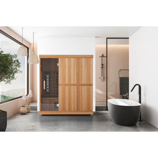 Finnmark FD-3 4-Person Full-Spectrum Infrared Sauna | FD-KN003
