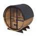 Finnmark FD-6 4-Person Cedar Traditional-Infrared Barrel Sauna | FD-KN006