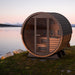 Finnmark FD-6 4-Person Cedar Traditional-Infrared Barrel Sauna | FD-KN006