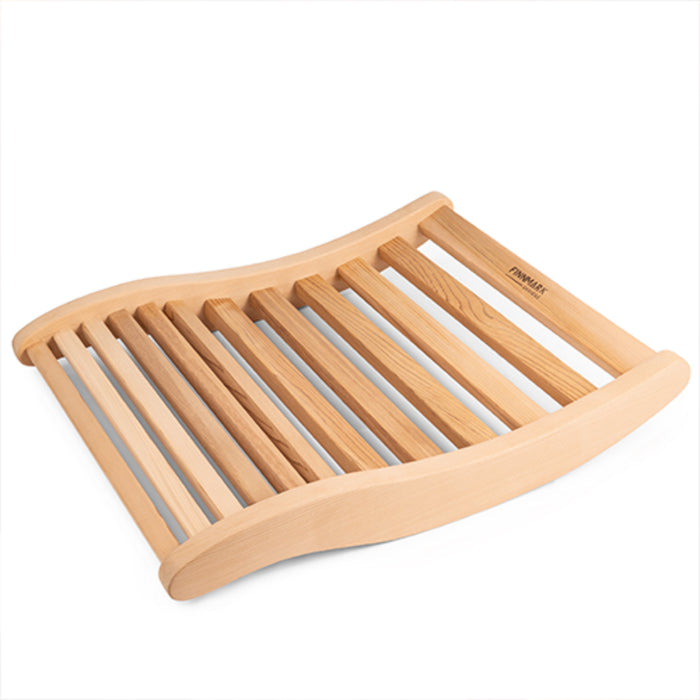 Finnmark Curve Canadian Red Cedar Ergonomic S-Shape Sauna Backrest
