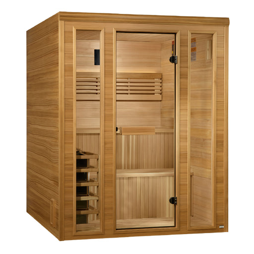 Golden Designs 2025 "Engelberg Edition" 4-6 Person Traditional Steam Sauna 2