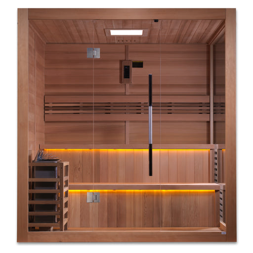 Golden Designs "Kuusamo" 6-Person Traditional Sauna | GDI-7206-01