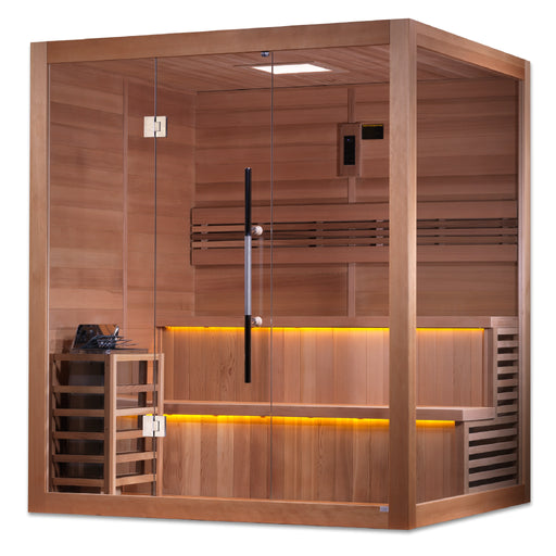 Golden Designs "Kuusamo" 6-Person Traditional Sauna | GDI-7206-01