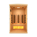 Golden Designs 2-Person Full Spectrum PureTech™ Near Zero EMF FAR Infrared Sauna with Himalayan Salt Bar 4