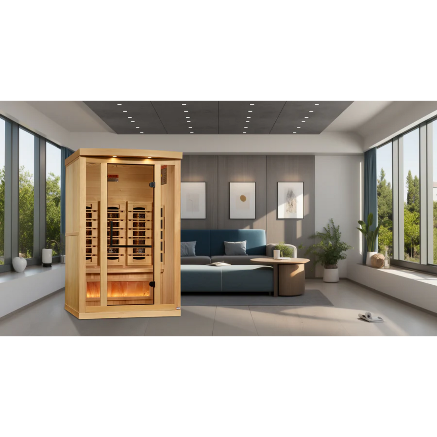 Golden Designs 2025 "Reserve Edition" 2-Person Full Spectrum with Himalayan Salt Bar | GDI-8020-03