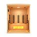 Golden Designs 3-Person Full Spectrum PureTech™ Near Zero EMF FAR Infrared Sauna with Himalayan Salt Bar 5