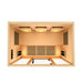 Golden Designs 3-Person Full Spectrum PureTech™ Near Zero EMF FAR Infrared Sauna with Himalayan Salt Bar 6