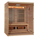 Golden Designs 2025 Soria 3 Person Hybrid Indoor Sauna Featuring Full Spectrum and Harvia Traditional Stove 2