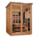 Golden Designs Loviisa 3-Person Barn Hybrid Outdoor Sauna Flat Roof | GDI-8523-02