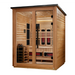 Golden Designs Loviisa 3-Person Barn Hybrid Outdoor Sauna Flat Roof | GDI-8523-02