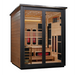 Golden Designs Loviisa 3-Person 2-Tone Barn Hybrid Outdoor Sauna | GDI-8523-03