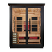 Golden Designs Loviisa 3-Person 2-Tone Barn Hybrid Outdoor Sauna | GDI-8523-03