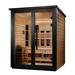 Golden Designs Loviisa 3-Person 2-Tone Barn Hybrid Outdoor Sauna | GDI-8523-03