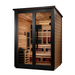 Golden Designs Kaskinen 6-Person 2 Tone Barn Hybrid Outdoor Sauna | GDI-8526-03
