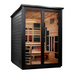 Golden Designs Kaskinen 6-Person Black Barn Hybrid Outdoor Sauna | GDI-8526-04