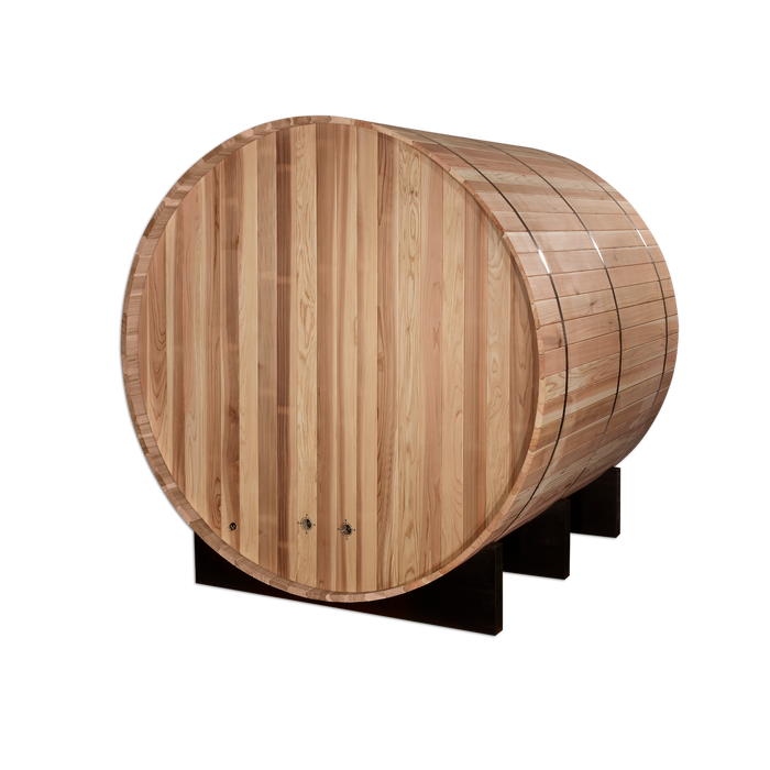 Golden Designs "Arosa" 4 Person Barrel Traditional Sauna 5