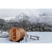 Golden Designs "Arosa" 4 Person Barrel Traditional Sauna 4