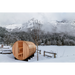 Golden Designs "Klosters" 6 Person Barrel Traditional Sauna 2