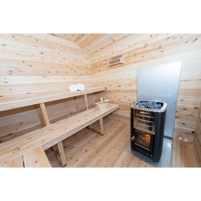 Leisurecraft CT Georgian Cabin Sauna (Heating Option: Electric Heater) 6