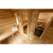 Leisurecraft CT Georgian Cabin Sauna with Changeroom (Heating Option: Electric Heater) 4