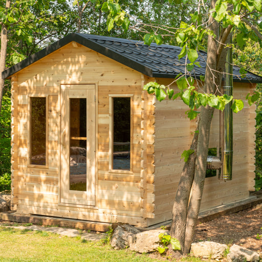 Leisurecraft CT Georgian Cabin Sauna with Changeroom | CTC88CE
