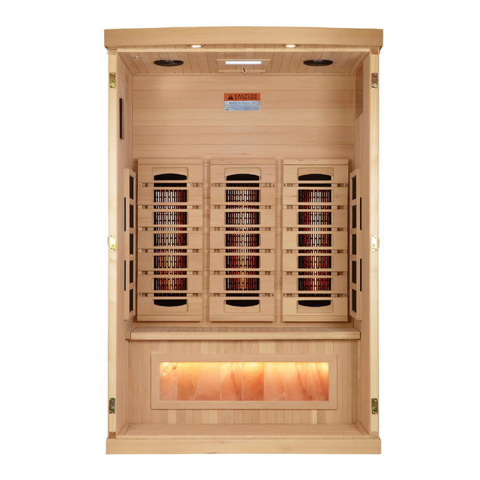 Golden Designs 2025 "Reserve Edition" 2-Person Full Spectrum with Himalayan Salt Bar | GDI-8020-03