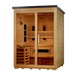 Golden Designs Carinthia 3-Person Hybrid Outdoor Sauna - Flat Roof | GDI-8023-01