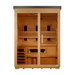 Golden Designs Carinthia 3-Person Hybrid Outdoor Sauna - Flat Roof | GDI-8023-01