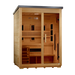 Golden Designs Carinthia 3-Person Hybrid Outdoor Sauna - Flat Roof | GDI-8023-01