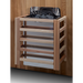 Harvia The Wall Heater, Golden Designs Gargellen 5-Person Hybrid Outdoor Sauna - Flat Roof | GDI-8025-01