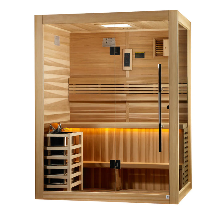Golden Designs Hanko 2-3-Person Traditional Sauna | GDI-7202-01
