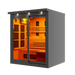 Golden Designs Monaco 6-Person Black Full Spectrum Near Zero EMF Far Infrared Sauna | GDI-6996-03 FS