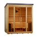 Golden Designs Vorarlberg 5-Person Traditional Outdoor Sauna - Flat Roof | GDI-8005-01
