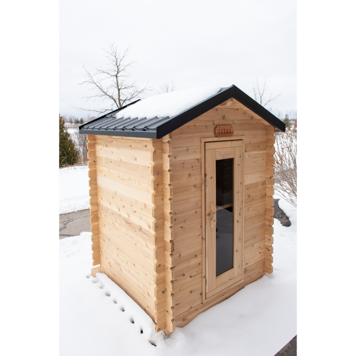 Leisurecraft CT Granby Cabin Sauna (Heating Option: Electric Heater) 8