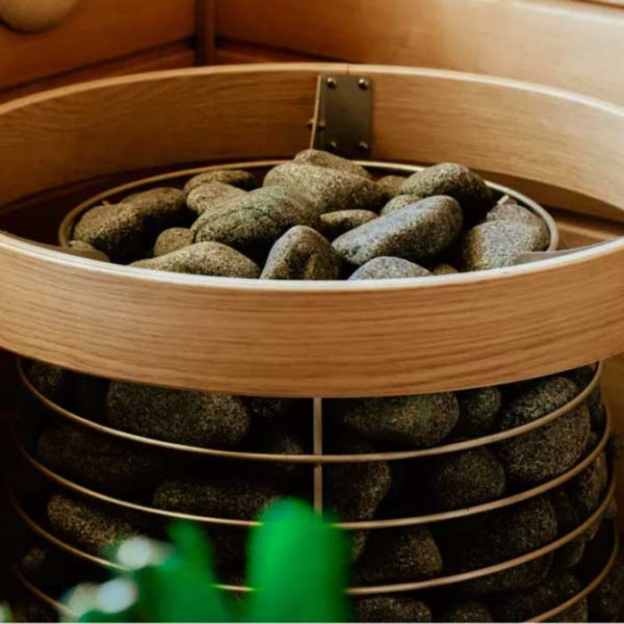 HUUM Hive Mini Heater with HUUM Sauna Stones 3