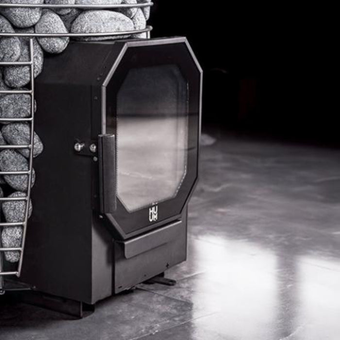 HUUM HIVE Flow Wood-Burning Sauna Stove (HIVE Flow Mini 8.5kw/HIVE Flow Mini LS 8.5kw/HIVE Flow 9.8kw/HIVE Flow LS 9.8kw)