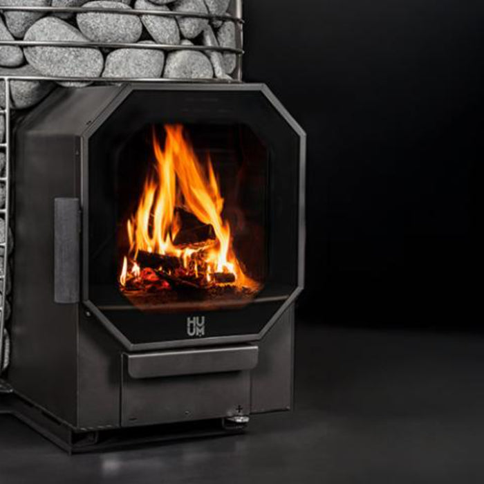 HUUM HIVE Flow Wood-Burning Sauna Stove (HIVE Flow Mini 8.5kw/HIVE Flow Mini LS 8.5kw/HIVE Flow 9.8kw/HIVE Flow LS 9.8kw)