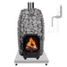 HUUM HIVE Flow Mini 8.5kW Wood-Burning Stove Package with Chimney Kit - Thru-Wall