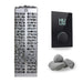 HUUM STEEL Electric Sauna Heater with Stones and UKU Control - Complete Package