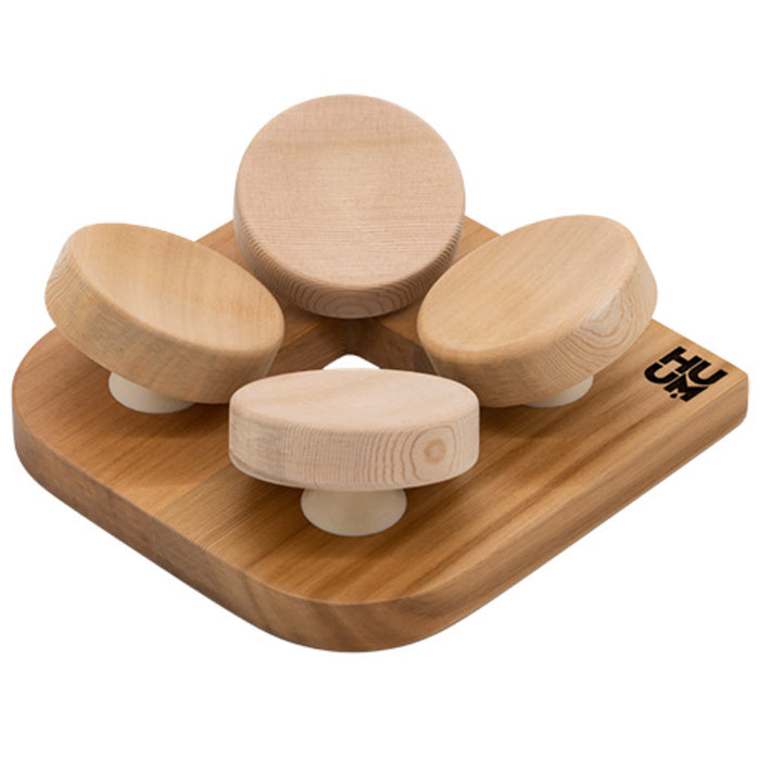 HUUM TASA Headrest with Lattice Neck Support - Natural