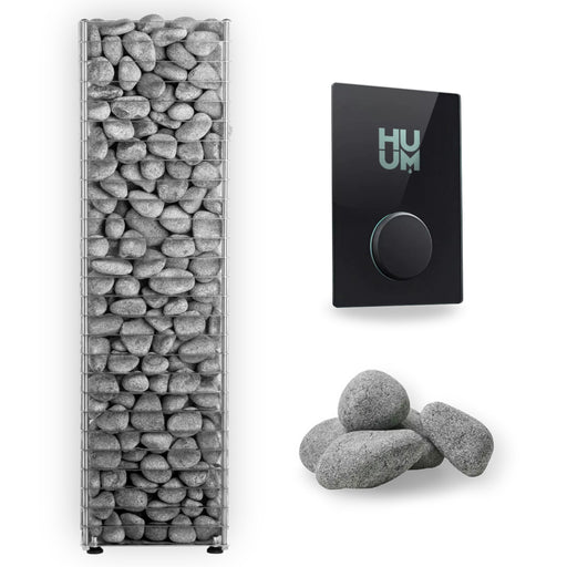 HUUM CLIFF 6kW Electric Sauna Heater – Complete Package (UKU WiFi Control)
