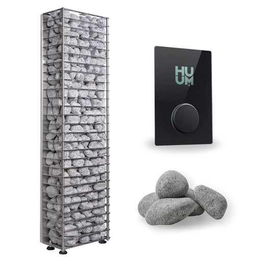 HUUM CLIFF Mini 4kW Electric Sauna Heater – Complete Package (UKU WiFi Control)