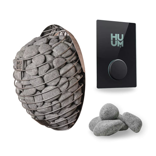 HUUM DROP 4.5kW Electric Sauna Heater – Complete Package (UKU WiFi Control)