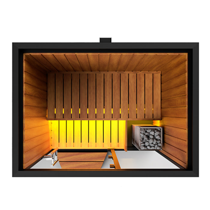 Haljas Hele Nano 2-Person Traditional Outdoor Sauna