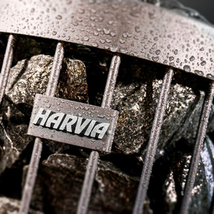 Harvia AC3045 Black Vulcanite Split-Face Sauna Stones